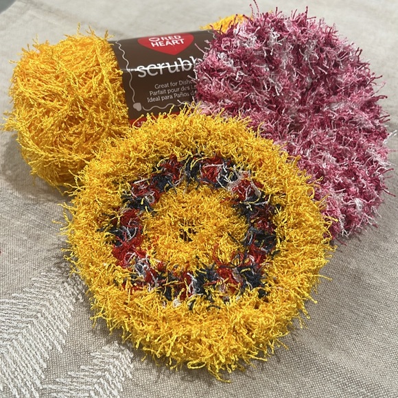 Korean handmade dish scrubby - Picture 4 of 5